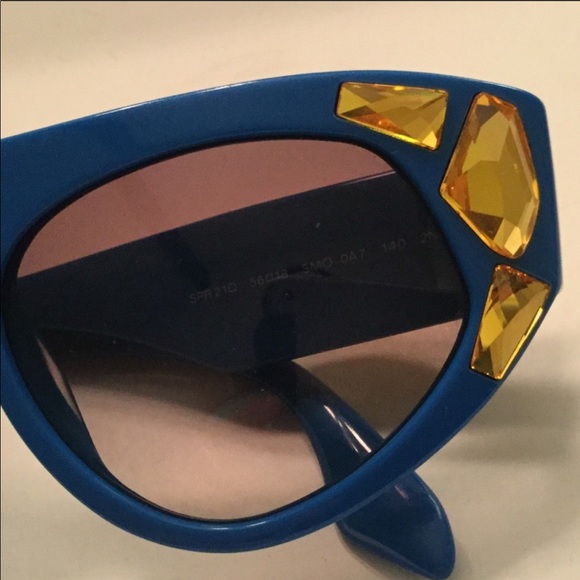 ***SOLD*** PRADA Voice Embellished Sunglasses - Picture 5 of 8